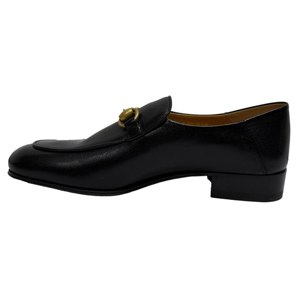 Gucci Horsebit Slip On Loafers in Black Leather - Picture 4 of 8